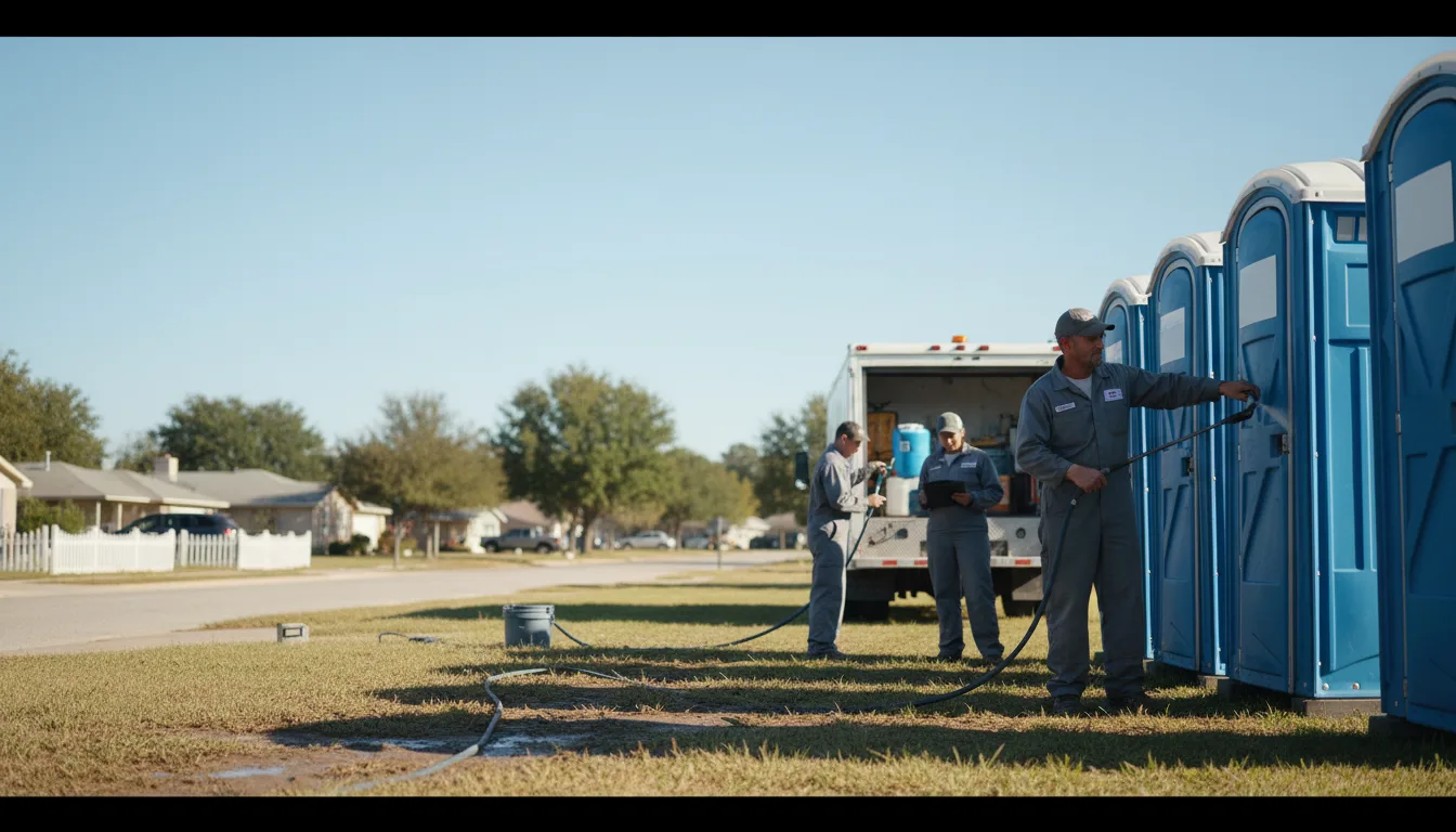 Long-Term Portable Toilet Rental in Lambert, MS near me
